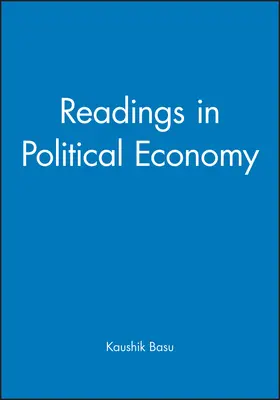 Basu |  Readings in Political Economy | Buch |  Sack Fachmedien