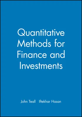 Teall / Hasan |  Quantitative Methods for Finan | Buch |  Sack Fachmedien