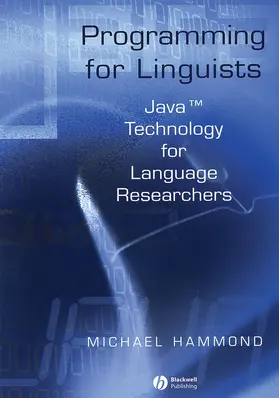 Hammond |  Programming for Linguists | Buch |  Sack Fachmedien