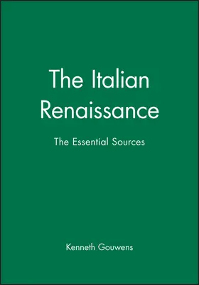 Gouwens |  The Italian Renaissance | Buch |  Sack Fachmedien