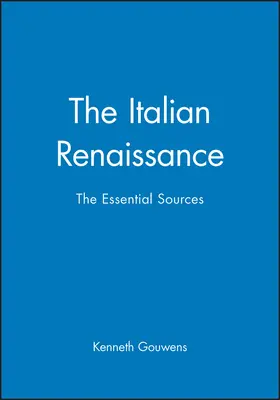 Gouwens | Italian Renaissance | Buch | 978-0-631-23165-3 | www.sack.de