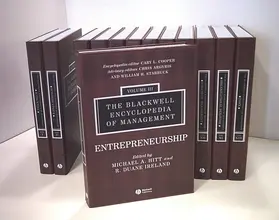 Argyris / Starbuck / Cooper |  The Blackwell Encyclopedia of Management, 12 Volume Set | Buch |  Sack Fachmedien