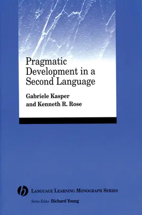 Kasper / Rose |  Pragmatic Development 2nd Language | Buch |  Sack Fachmedien