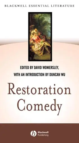 Womersley |  Restoration Comedy P | Buch |  Sack Fachmedien