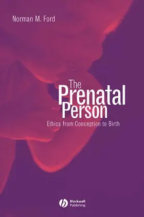Ford |  The Prenatal Person | Buch |  Sack Fachmedien