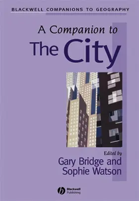 Bridge / Watson | A Companion to the City | Buch | 978-0-631-23578-1 | sack.de