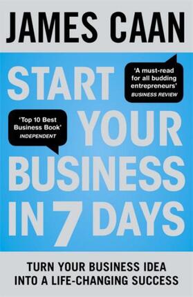 Caan |  Start Your Business in 7 Days | Buch |  Sack Fachmedien