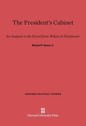 Fenno, Jr. |  The President's Cabinet | Buch |  Sack Fachmedien
