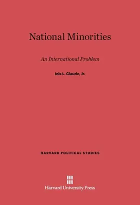 Claude, Jr. |  National Minorities | Buch |  Sack Fachmedien