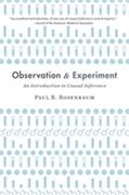 Rosenbaum |  Observation and Experiment | Buch |  Sack Fachmedien