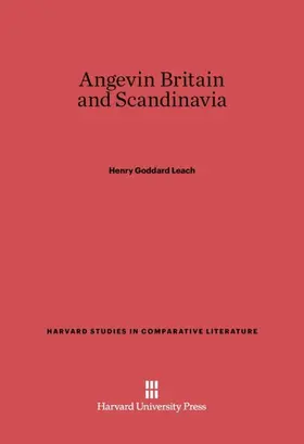 Leach |  Angevin Britain and Scandinavia | Buch |  Sack Fachmedien