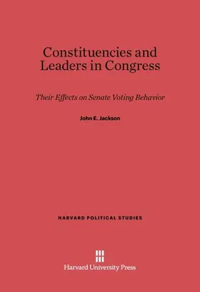 Jackson |  Constituencies and Leaders in Congress | Buch |  Sack Fachmedien