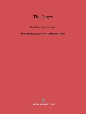 Evenari / Shanan / Tadmor |  The Negev | Buch |  Sack Fachmedien