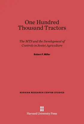 Miller |  One Hundred Thousand Tractors | Buch |  Sack Fachmedien