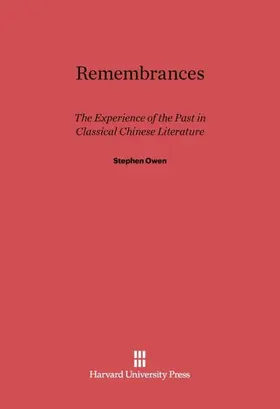 Owen |  Remembrances | Buch |  Sack Fachmedien