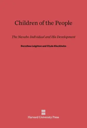Leighton / Kluckhohn |  Children of the People | Buch |  Sack Fachmedien