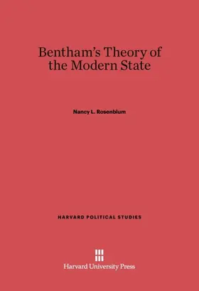 Rosenblum |  Bentham's Theory of the Modern State | Buch |  Sack Fachmedien