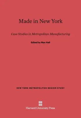 Hall |  Made in New York | Buch |  Sack Fachmedien