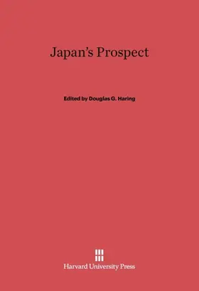 Haring |  Japan's Prospect | Buch |  Sack Fachmedien