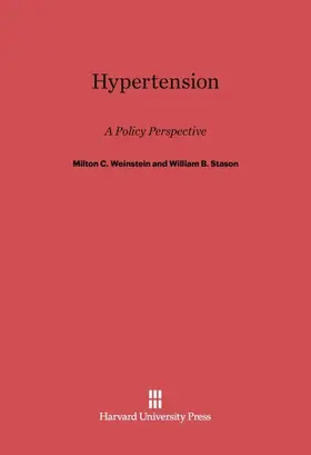 Weinstein / Stason |  Hypertension | Buch |  Sack Fachmedien