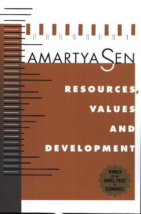 Sen |  Resources, Values, and Development: Expanded Edition | Buch |  Sack Fachmedien