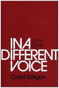 Gilligan |  In a Different Voice | Buch |  Sack Fachmedien