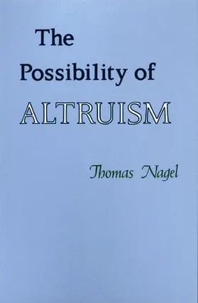 Nagel |  The Possibility of Altruism | Buch |  Sack Fachmedien