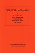 Hirzebruch / Hörmander / Milnor |  Prospects in Mathematics. (AM-70), Volume 70 | Buch |  Sack Fachmedien