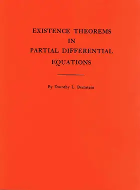 Bernstein | Existence Theorems in Partial Differential Equations | Buch | 978-0-691-09580-6 | www.sack.de