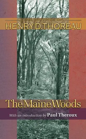 Thoreau / Moldenhauer |  The Maine Woods | Buch |  Sack Fachmedien