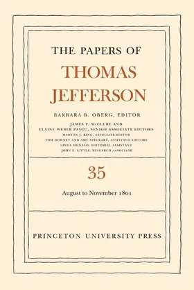Jefferson / Oberg |  The Papers of Thomas Jefferson, Volume 35 - 1 August to 30 November 1801 | Buch |  Sack Fachmedien