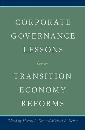 Fox / Heller |  Corporate Governance Lessons from Transition Economy Reforms | Buch |  Sack Fachmedien