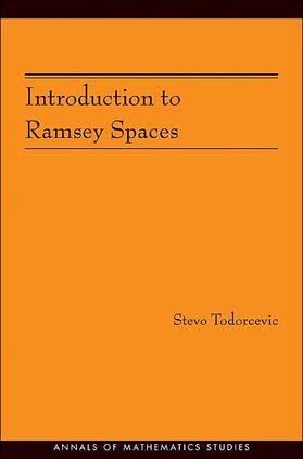 Todorcevic |  Introduction to Ramsey Spaces (AM-174) | Buch |  Sack Fachmedien