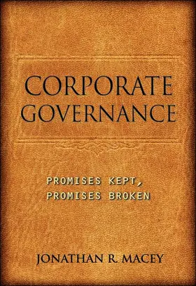 Macey | Corporate Governance | Buch | 978-0-691-14802-1 | www.sack.de