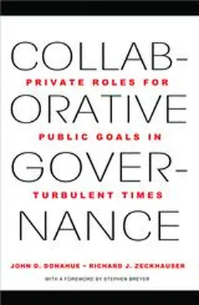 Donahue / Zeckhauser |  Collaborative Governance | Buch |  Sack Fachmedien