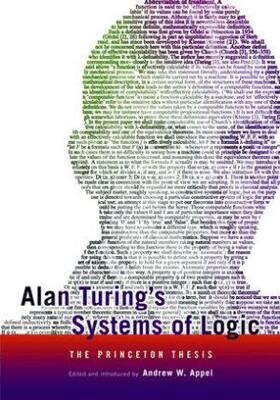 Appel | Alan Turing's Systems of Logic | Buch | 978-0-691-16473-1 | www.sack.de