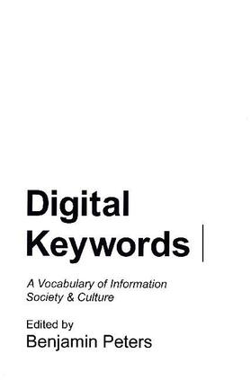 Peters | Digital Keywords | Buch | 978-0-691-16734-3 | sack.de
