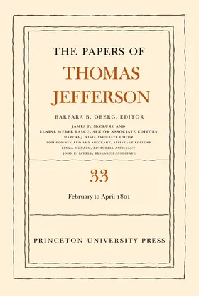 Jefferson / Oberg |  The Papers of Thomas Jefferson, Volume 33 | eBook | Sack Fachmedien