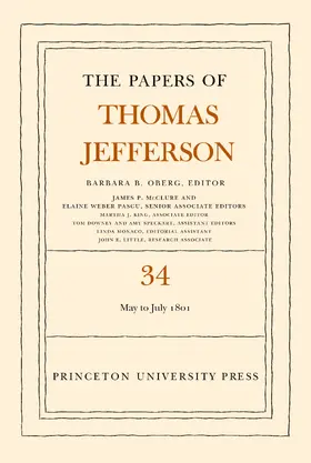 Jefferson / Oberg |  The Papers of Thomas Jefferson, Volume 34 | eBook | Sack Fachmedien