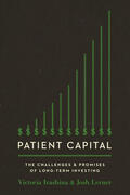 Ivashina / Lerner |  Patient Capital | eBook | Sack Fachmedien