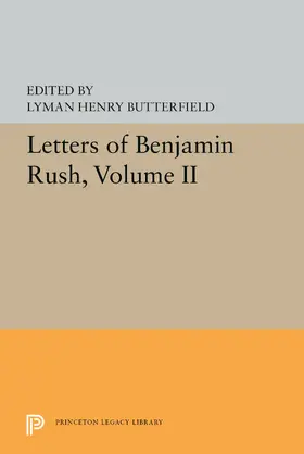 Butterfield |  Letters of Benjamin Rush | eBook | Sack Fachmedien
