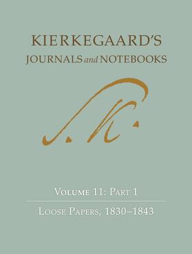 Kierkegaard / Cappelørn / Hannay |  Kierkegaard's Journals and Notebooks, Volume 11, Part 1 | eBook | Sack Fachmedien
