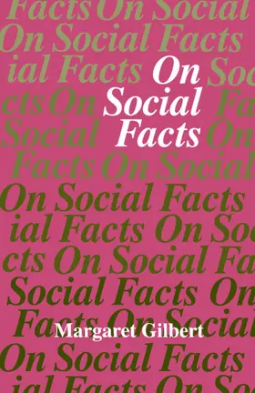 Gilbert |  On Social Facts | eBook | Sack Fachmedien