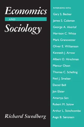 Swedberg |  Economics and Sociology | eBook | Sack Fachmedien