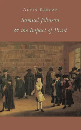 Kernan |  Samuel Johnson and the Impact of Print | eBook | Sack Fachmedien