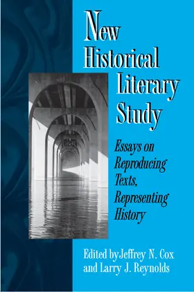 Cox / Reynolds |  New Historical Literary Study | eBook | Sack Fachmedien