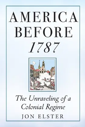 Elster |  America before 1787 | eBook | Sack Fachmedien