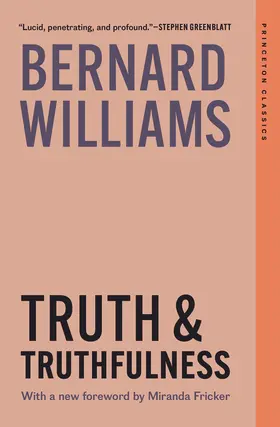 Williams |  Truth and Truthfulness | eBook | Sack Fachmedien