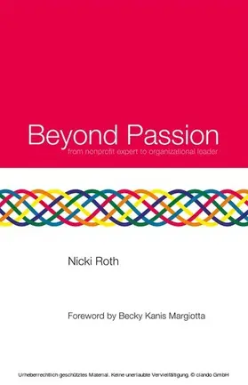 Roth |  Beyond Passion: from Nonprofit Expert to Organizational Leader | eBook | Sack Fachmedien