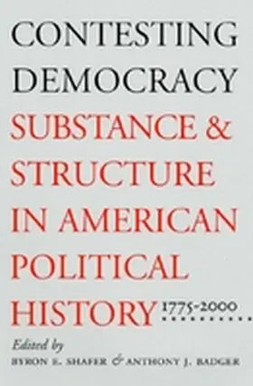Shafer / Badger |  Contesting Democracy | Buch |  Sack Fachmedien
